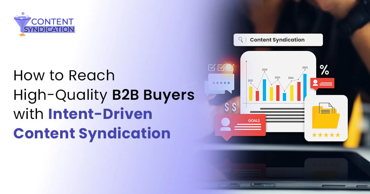 Intent-Driven Content Syndication for High-Quality B2B Leads