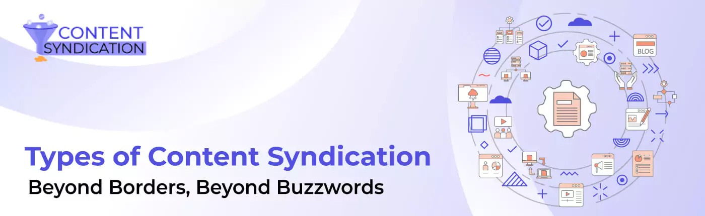 types of b2b content syndication