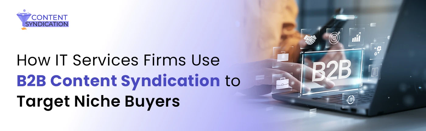 How IT Services Firms Use B2B Content Syndication to Target Niche Buyers