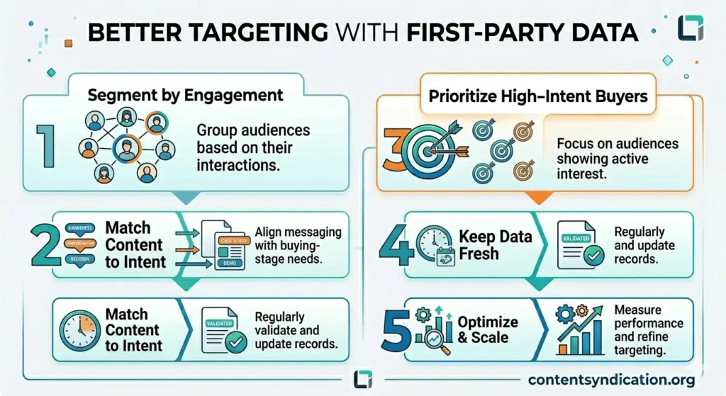 Better targeting with first-party data