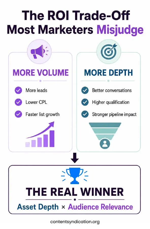 The ROI Trade-Off Most Marketers Misjudge