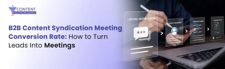 B2B Content Syndication Meeting Conversion Rate How to Turn Leads Into Meetings